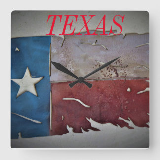 Carrée horloge TEXAS