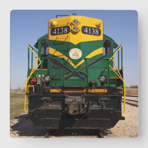 Carrée Locomotive Diesel No. 4138 Carré Horloge No Face