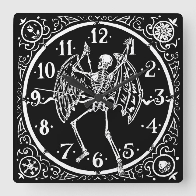 Carrée Octobre 2018 Jour 14 - Horloge Morale (Recto)