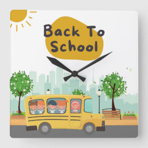 Carrée OEuvres d'art fonctionnelles : Meilleure horloge m