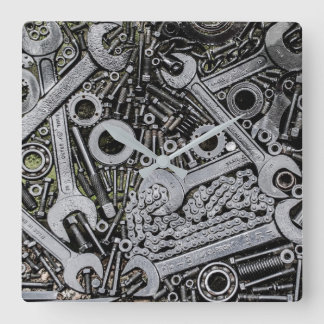 Carrée Outils Horloge de garage