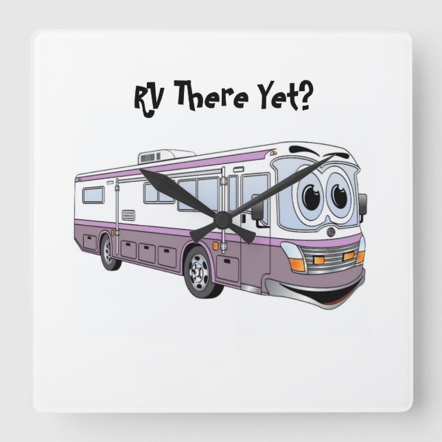 CARRÉE RV LÀ-BAS ENCORE CLASSER UNE HORLOGE (Recto)