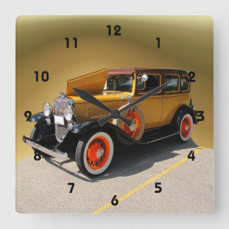 Carrée Spécial Chevy ~ Horloge