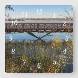 Carrée White Rock Park Bridge Horloge