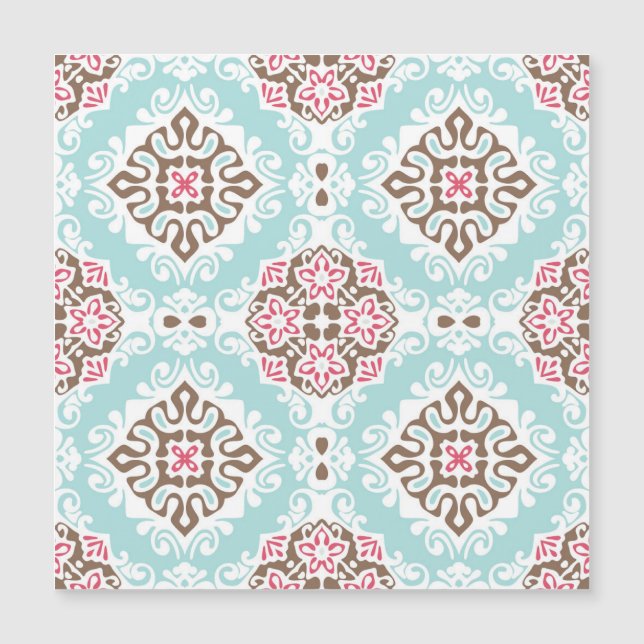 Carrelage Abstrait : Motif Vintage sans fil (Devant)