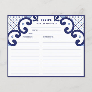 Carrelage bleu Talavera mexicain | Recette