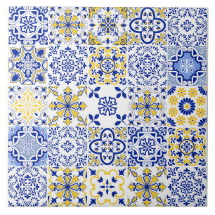 Carrelage en céramique à motif de carreaux portuga