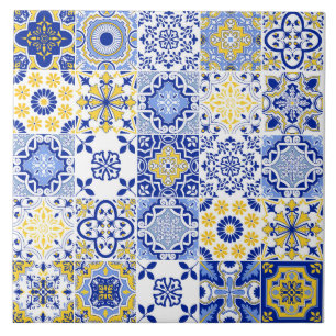 Carrelage en céramique à motif de carreaux portuga