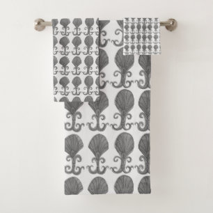 Carrelage en coquille Art déco Motif Aquarelle Noi