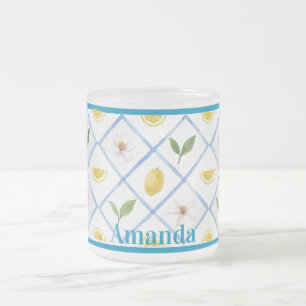 Carrelage italien personnalisé Citrus Lemon Mug