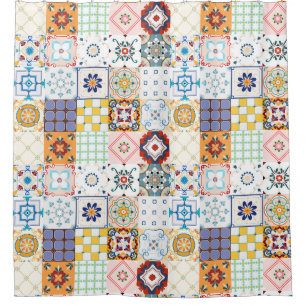 Carrelage marocain Motif rideau de douche