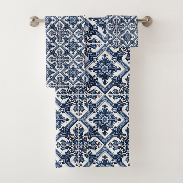 Carrelage méditerranéen, Portugais, Azulejo, Majol (En situation)