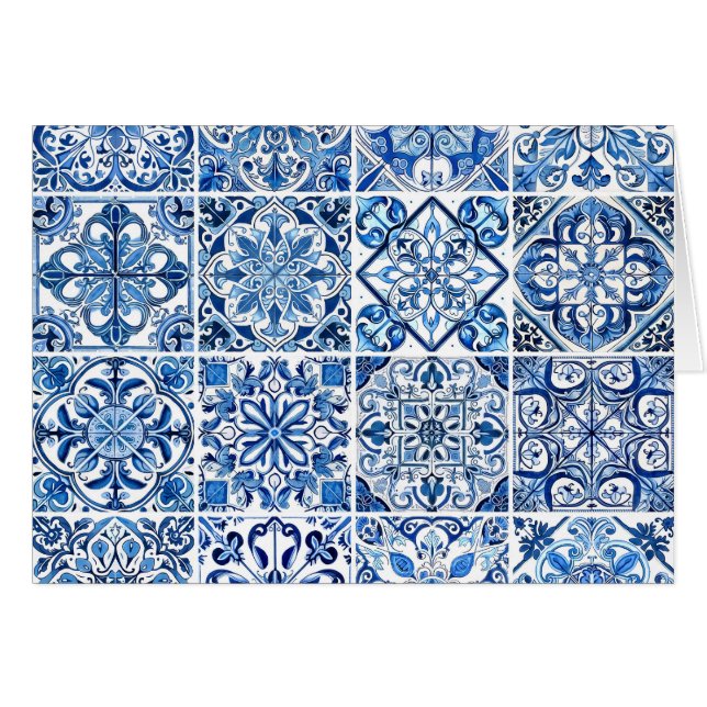 Carrelage méditerranéen, Portugais, Azulejo, Majol (Devant horizontal)