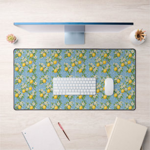 Carrelage Motif Méditerranéen Bleu Aquarelle Citro