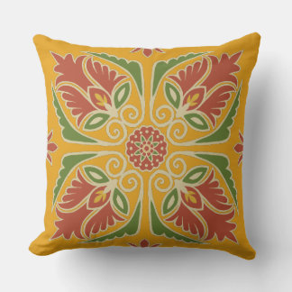 Carrelage Talavera Floral Coussin extérieur