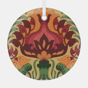 Carrelage vintage, décoration Art Nouveau.