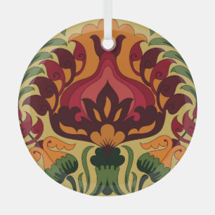 Carrelage vintage, décoration Art Nouveau.