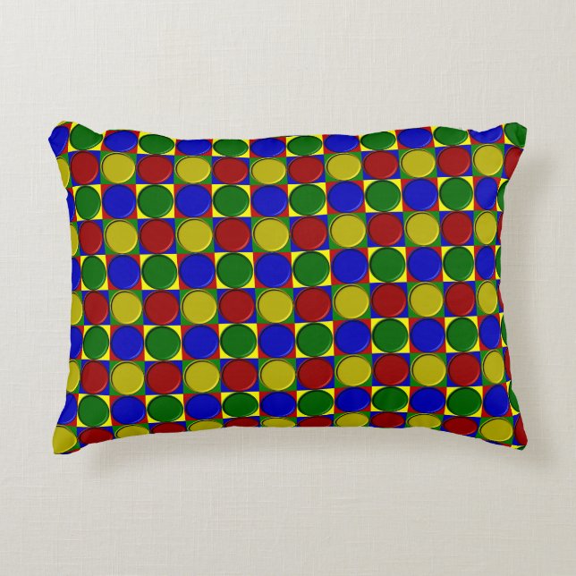 Carrés principaux COUSSIN inversé dots-ACCENT (Devant)
