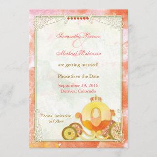 Carriage de princesse : Sauvez les invitations de