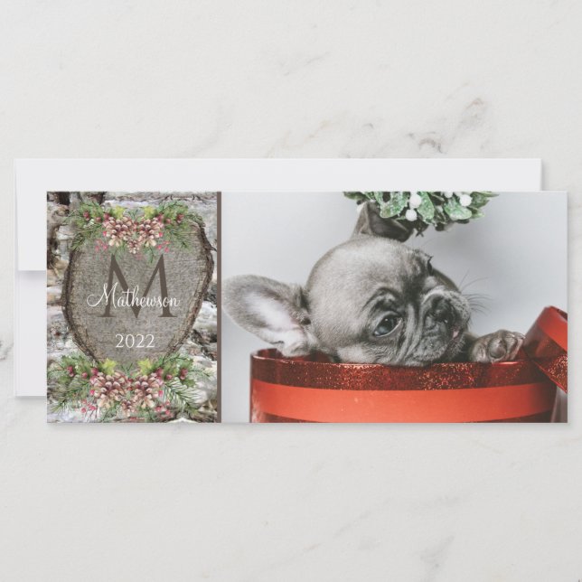 Carrosserie Rustique Bois sculpté Coeur Famille Mo (Devant)