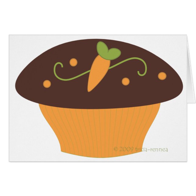 Carrot Cupcake (Devant horizontal)