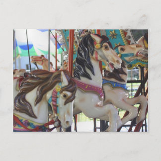 Carrousel Horse Carrousel Photo Carte postale