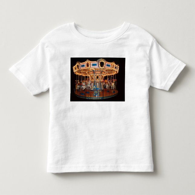 Carrousel imprimé sur T-shirts (Devant)