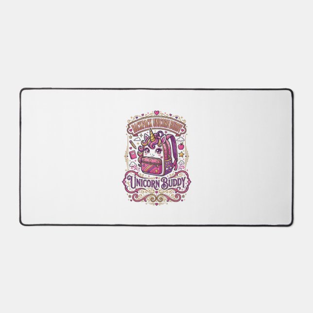 Cartable Licorne Copain Licorne Conception De Merc (Recto)