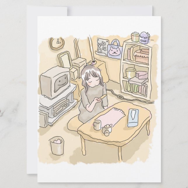 CARTE さいくくじ　お部屋 (Devant)
