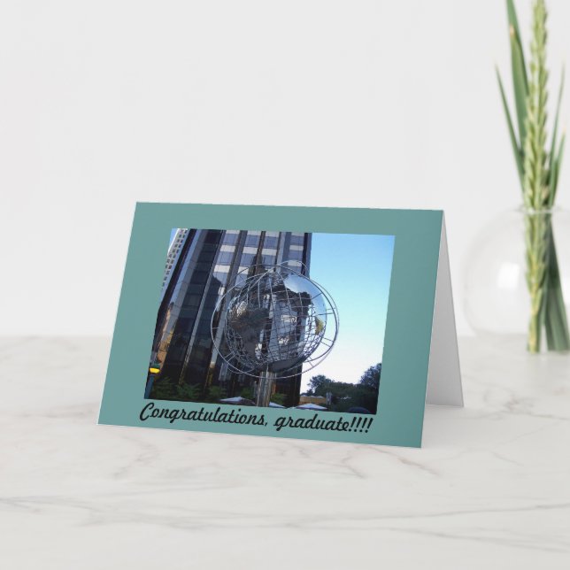 Carte 100_2120, Congratulations, gradué !!! (Devant)