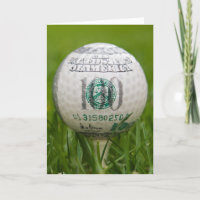 100 Dollar Anniversaire Golf Ball