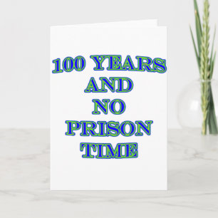 Carte 100 et aucune peine de prison