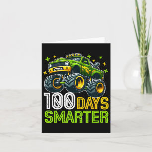 Carte 100 Jours Camion Monster Smarter 100 Jours D'École