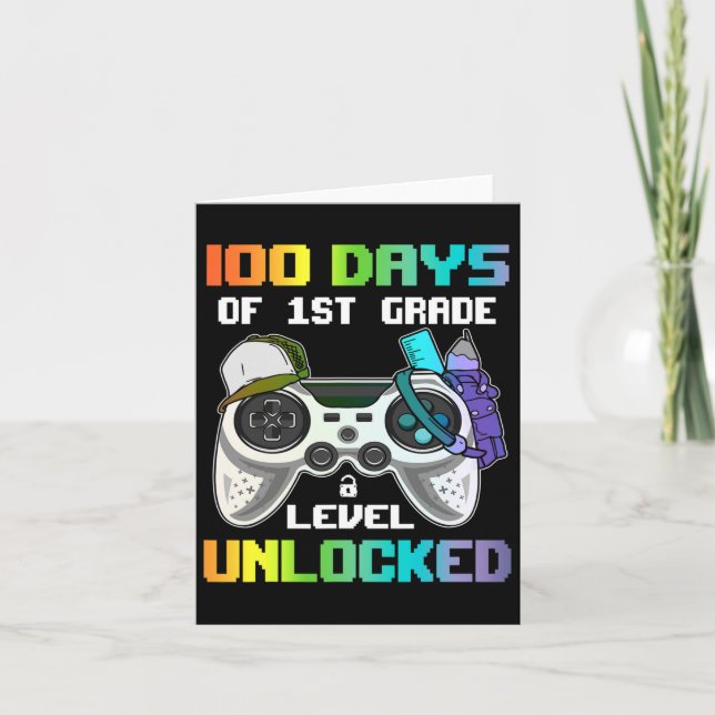 Carte 100 Jours De 1Ere Classe Jeu Déverrouillé Vidéo G (Devant)
