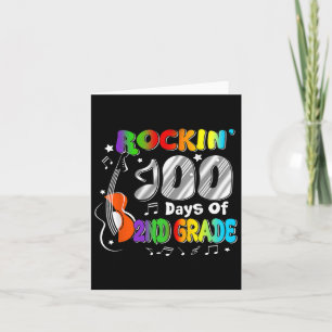 Carte 100 Jours De 2E Année 100E Jour Des Garçons D'Écol