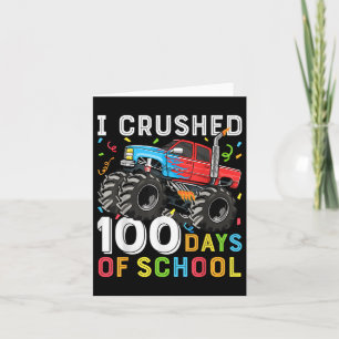 Carte 100 Jours De Camion Monster 100E Jour De Scho