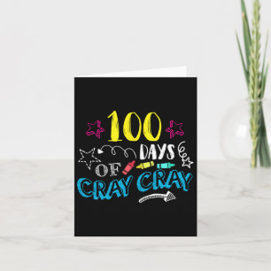 Carte 100 Jours De Cray Cray - Étudiant enseignant 100e 