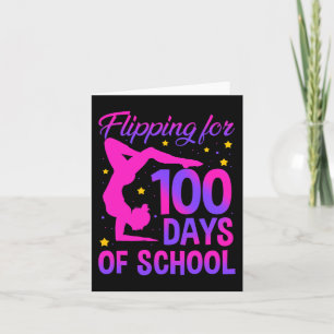 Carte 100 Jours De Gymnastique Scolaire Gymnaste