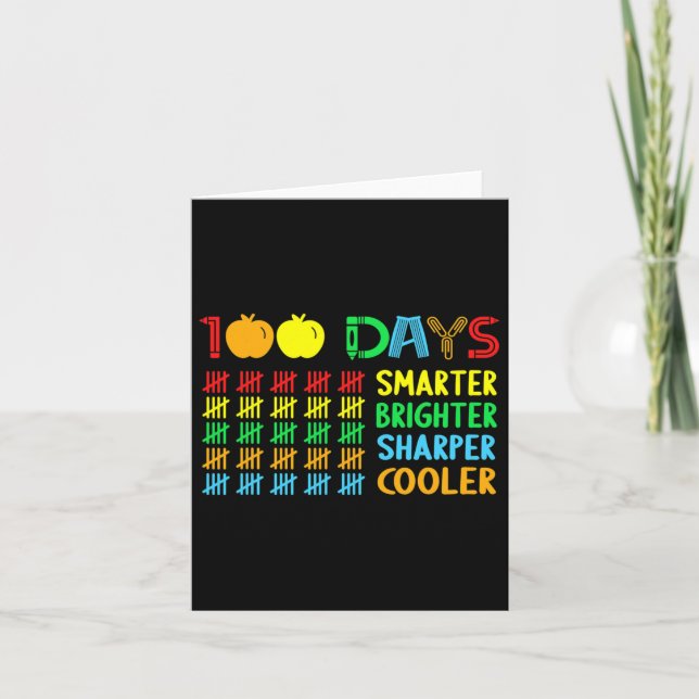 Carte 100 Jours De Scho Plus Smarter Plus Simples 100 Jo (Devant)
