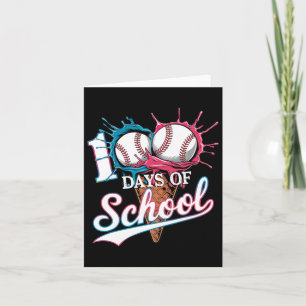 Carte 100 Jours De Vente D'École J'Ai Touché 100 Jours D
