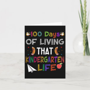 Carte 100 Jours De Vie Que La Maternelle Vie Prek Tea