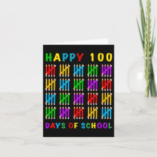 Carte 100 Jours D'École