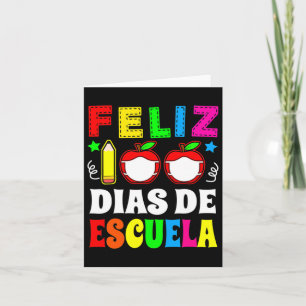 Carte 100 Jours D'École Espagnol Feliz 100 Dias De Escue