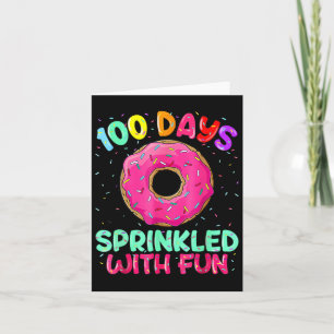 Carte 100 Jours D'École Parsemés De Fun2