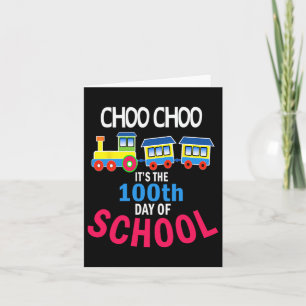 Carte 100 Jours D'Enseignant Étudiant À L'École De mater