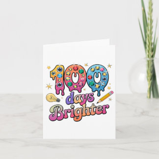 Carte 100 Jours Plus Brighton 100E Jour De L'École Joyau