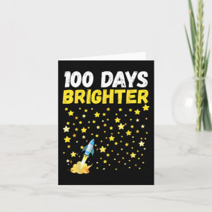 Carte 100 Jours Plus Brighton 100E Jour D'Étoiles Scolai