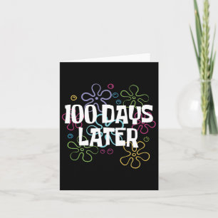 Carte 100 Jours Plus Tard Chemise 100 Jours De L'Enseign