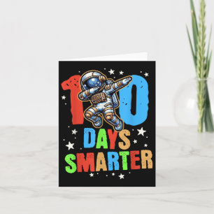 Carte 100 Jours Smarter Astronaut Space Boys 100e Jour D