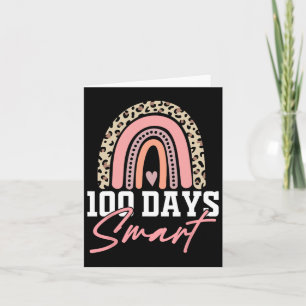 Carte 100 Jours Smarter Joyeux 100E Jour De L'École Arc-